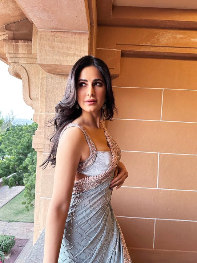 KATRINA KAIF HOT DESI LOOK IN SAREE GOES VIRAL.