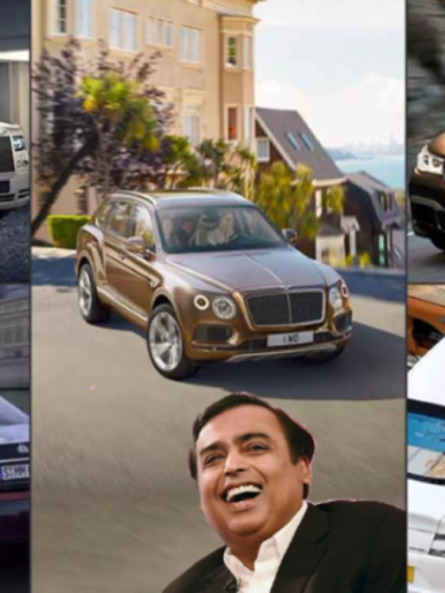 LUXURIOUS CAR COLLECTION OF MUKESH AMBANI.