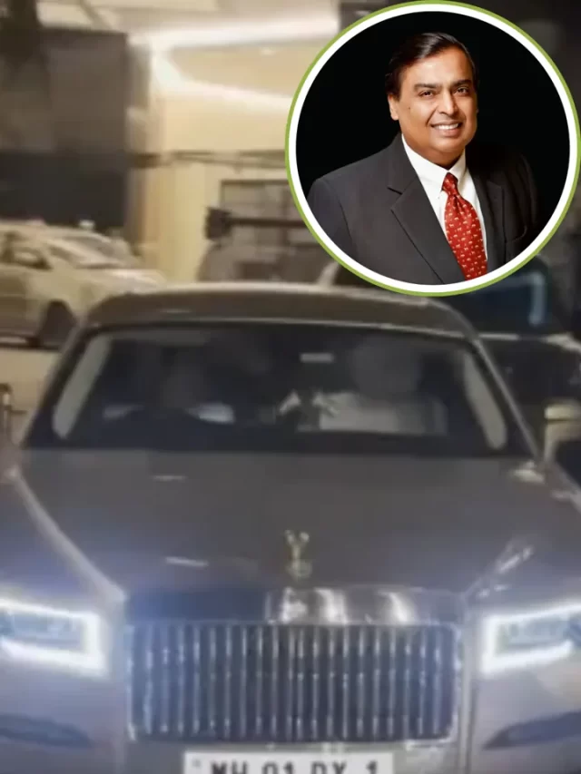 MUKESH AMBANI’S NEW ROLLS ROYCE GHOST IN PETRA GOLD WORTH Rs 7.56 CRORES SPOTTED IN MUMBAI, SEE PICS