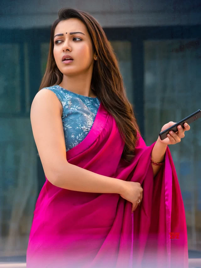 Catherine Tresa Inspired Trendy Sarees For Festive season