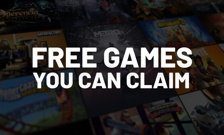 Free Games to Claim This Week