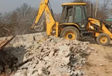 Aravali Bulldozer Action